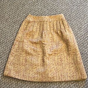 Chanel lined wool skirt 01P 38